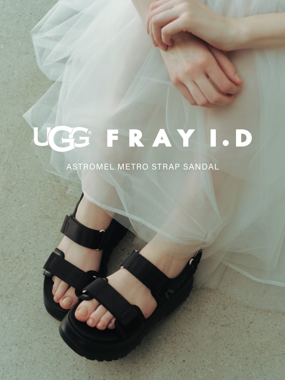 UGG FRAY I.D ASTROMEL METRO STRAP SANDAL