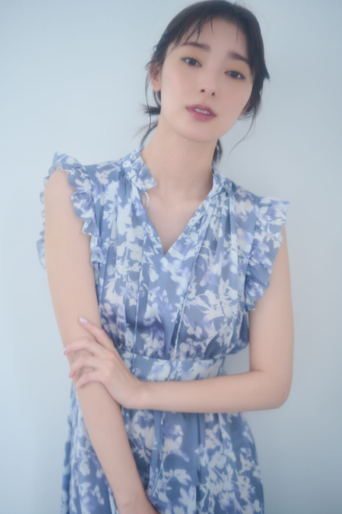 フェミニン花柄ドレス