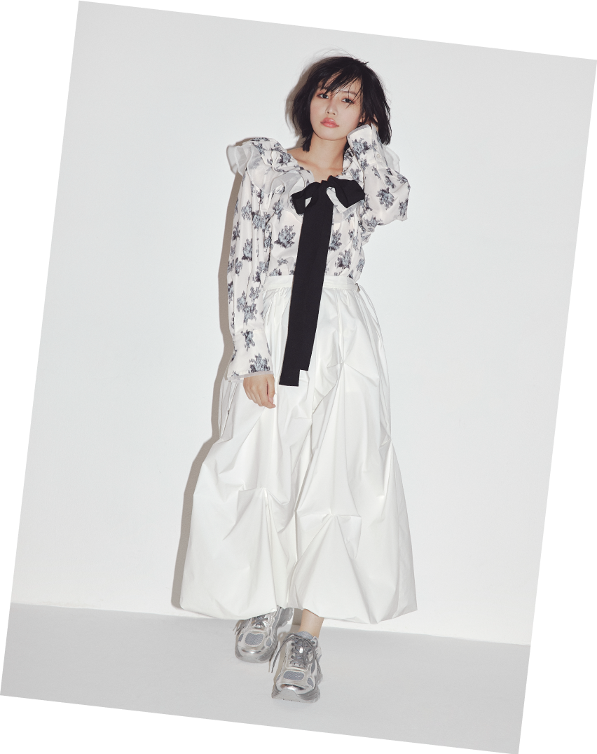 So Feminine SARA MINAMI FRAY I.D JOURNAL VOL.05 EARLY SPRING