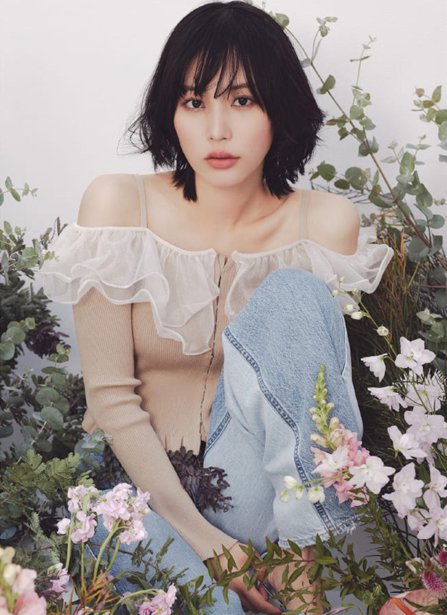 So Feminine SARA MINAMI FRAY I.D JOURNAL VOL.05 EARLY SPRING