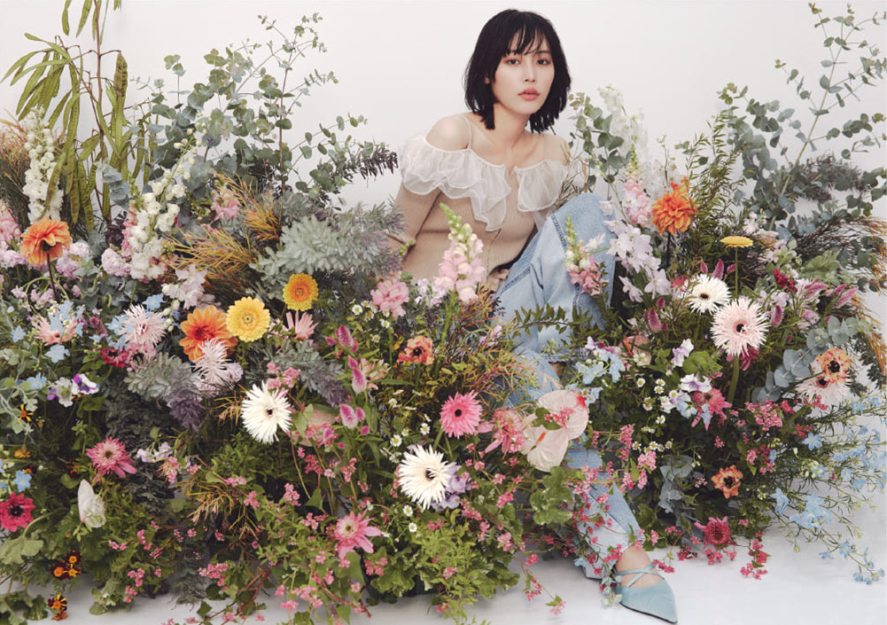 So Feminine SARA MINAMI FRAY I.D JOURNAL VOL.05 EARLY SPRING