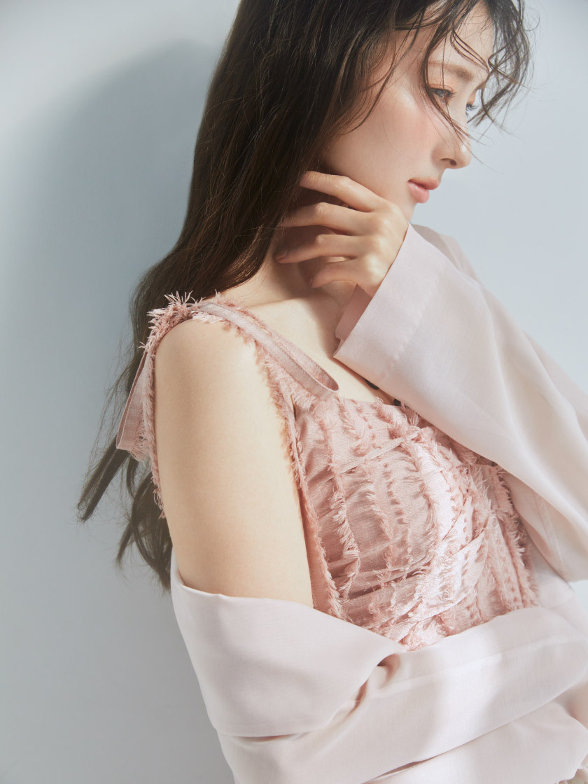 Feather Jacquard Dress