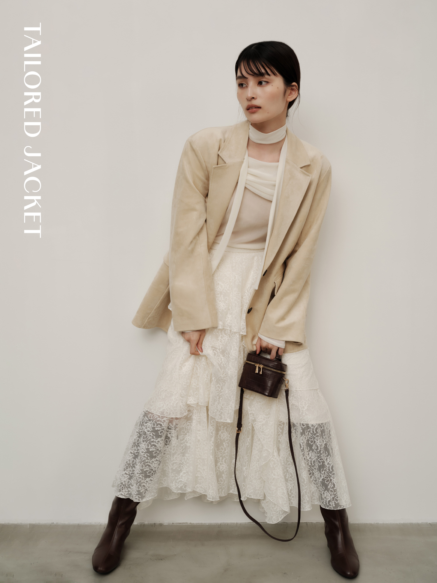 Fox Wool Knit Jacket