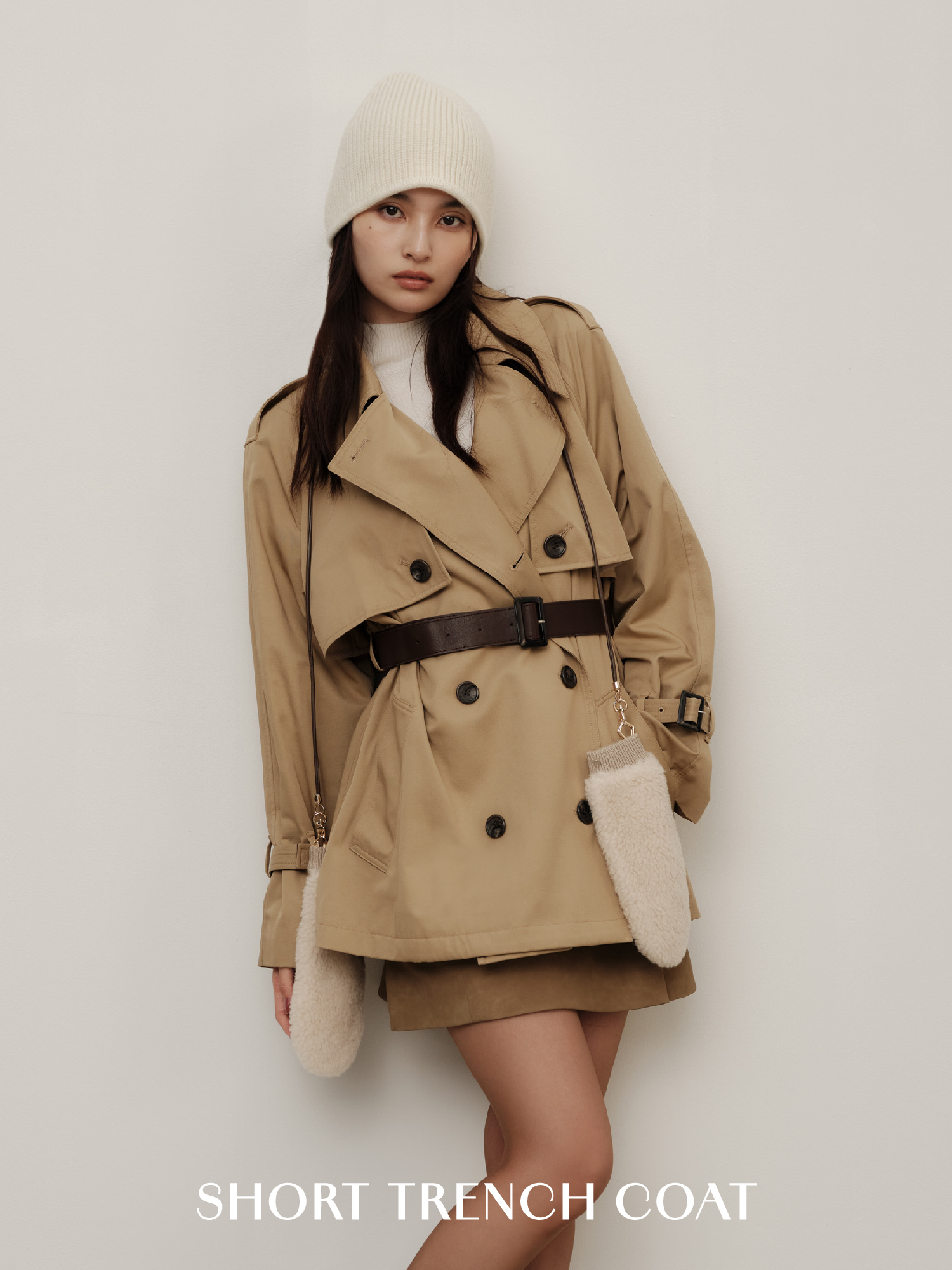 short trench coat