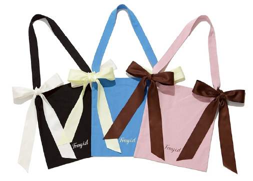 Ribbon tote bag