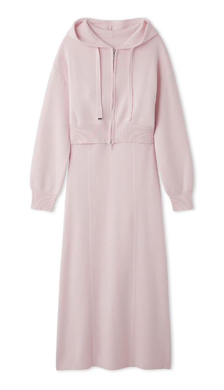 ジップパーカ&キャミワンピースセットの商品画像