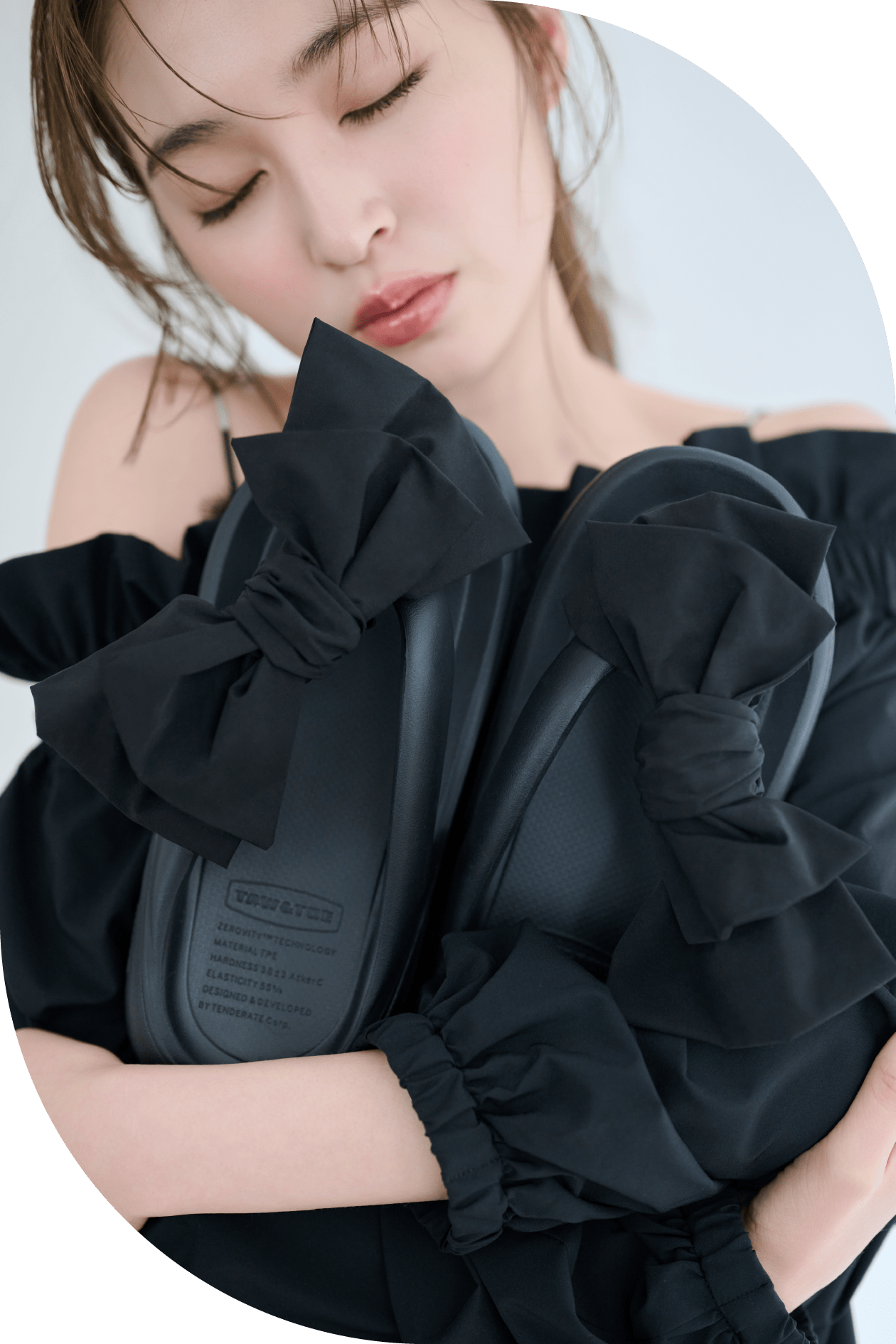 TAW&TOE | FRAY I.D ZEROVITY™ PLUMPY 着用イメージ