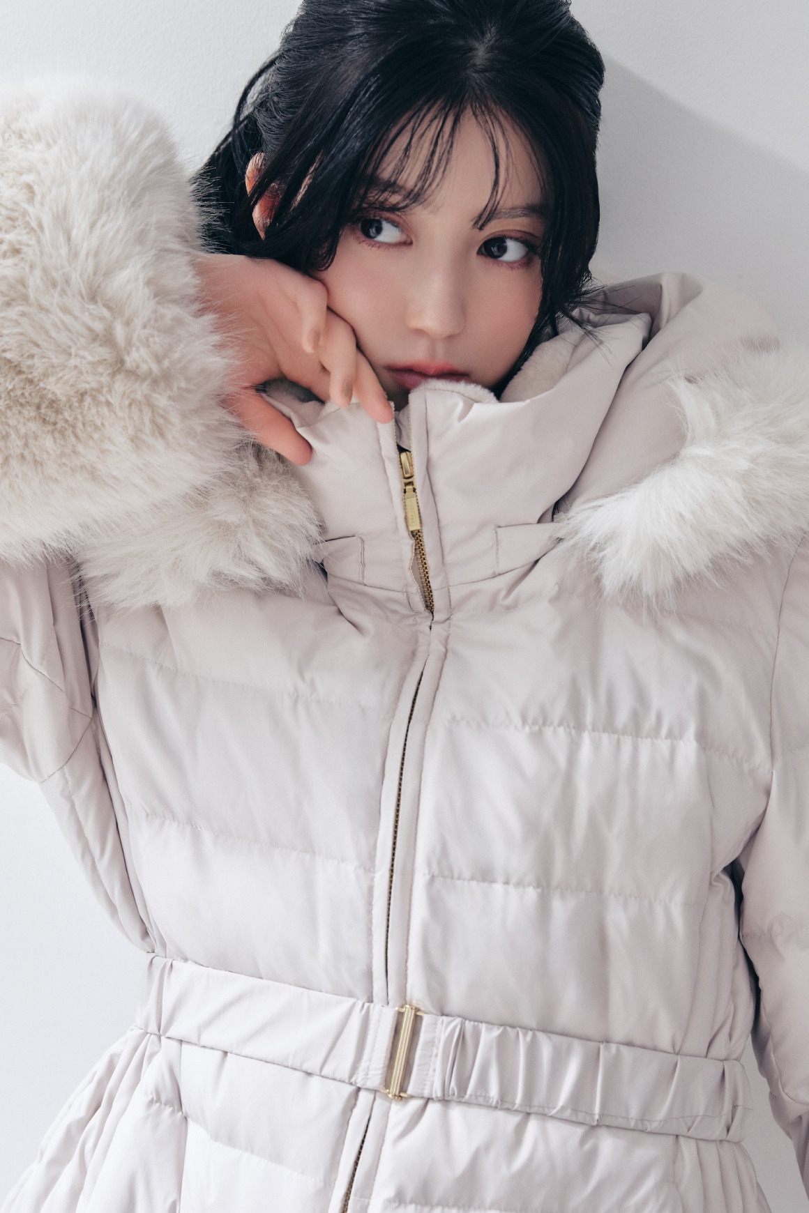 2-WAY LONG DOWN COAT 着用カット