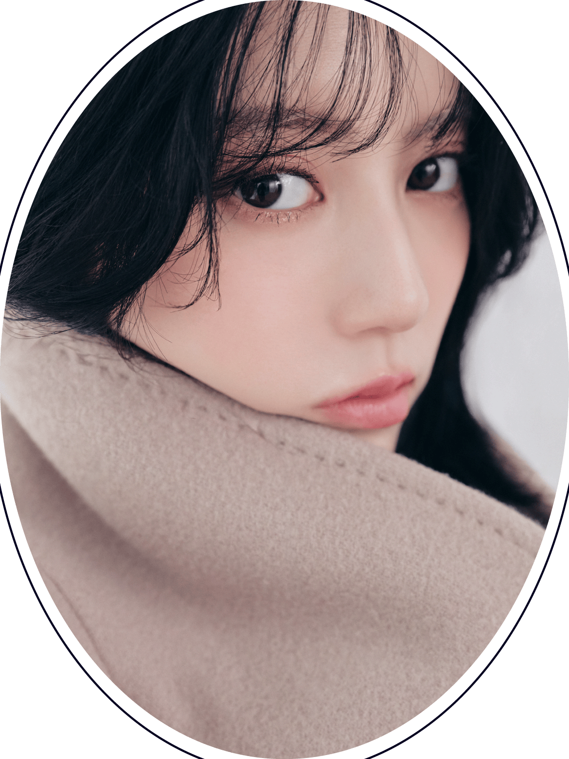 LONG BALMACAAN COAT 着用カット