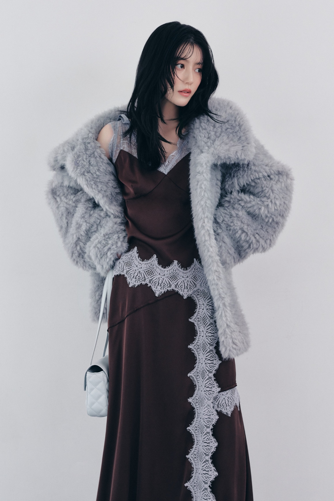 ECOPEL FUR 2-WAY JACKET 着用カット
