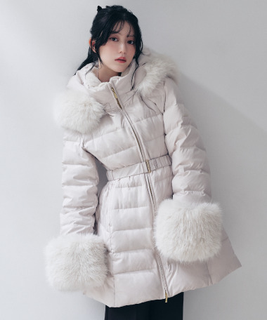 LOOK4 2-WAY LONG DOWN COAT のサムネイル