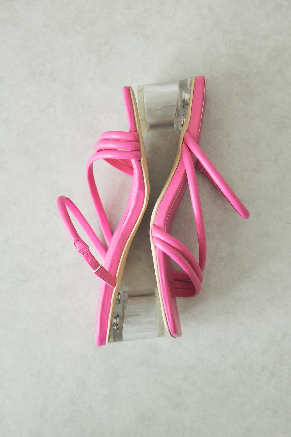 クリアヒールサンダルの商品画像